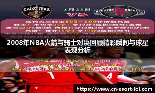 2008年NBA火箭与骑士对决回顾精彩瞬间与球星表现分析